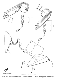 XVZ12DWC Поворотники