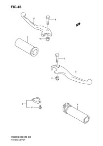 VS800 Рулевой рычаг