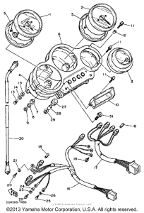 FZR1000TC Приборы