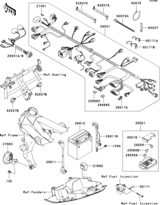 ZR750 Электрика