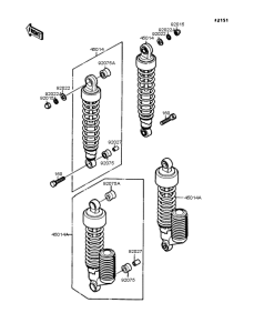 EL250 Подвеска  /  амортизатор