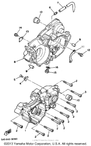  Картер двигателя