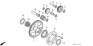 NX500 Муфта стартера
