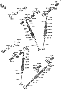 VN1500 Клапана