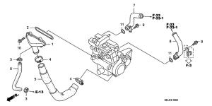 CB1300 Труба водная