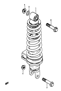 RG50 Задние амортизаторы