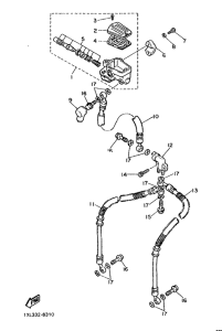 SRX600N (20.0KW) Главный тормозной цилиндр
