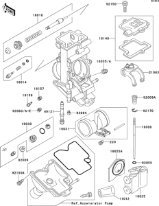 ZX750 Карбюратор в разборе