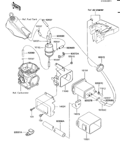 KL600 Адсорбер с активированным углем в сборе