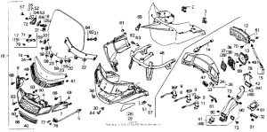 GL1500I Fairing set 92