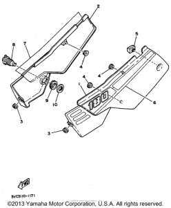 RT180B Боковые обтекатели