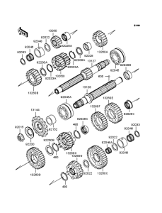 ZX1200 Трансмиссия