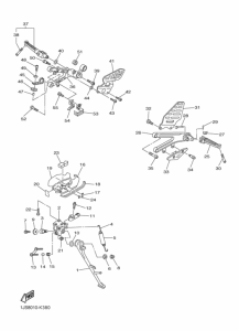 YZF-R6R スタンド & フートレスト