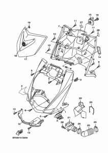 XC125SR レツグシールド