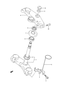 GSX-R1100 Траверса нижняя