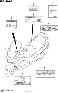 AN650Z Label (An650Zl7 E33)