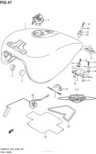 VZ800 Fuel Tank (Vz800L3 E03)