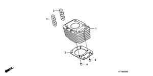 CBF150 Цилиндр