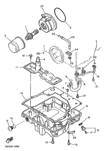 FZR1000 Масляный фильтр