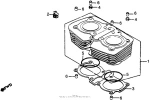 CB400 Цилиндры