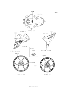 ZR800 Decals (Black)(Aef)