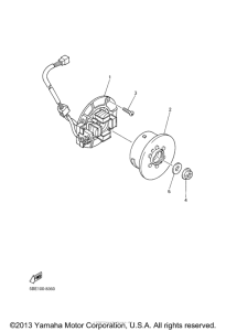 YZ426FP Генератор