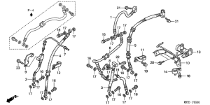 XL1000V Тормозные шланги
