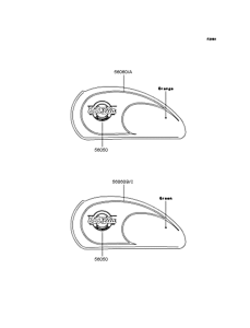 BJ250 Наклейки