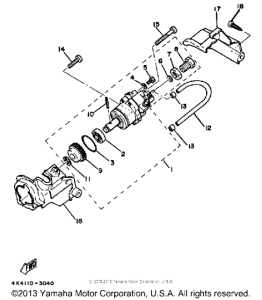 PW50J Масляный насос