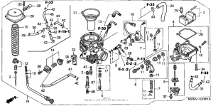 VT600C Carburetor ('04 / '05)