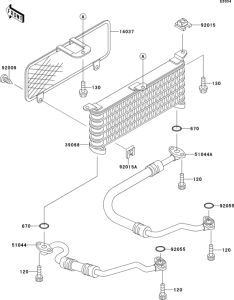 ZX400 Масляный картер