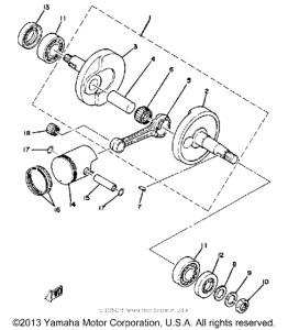 QT50N Коленвал,поршни