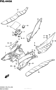 UH200 Rear Leg Shield