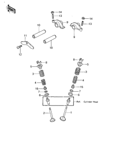  Rocker arms / valves