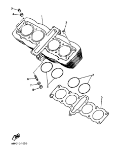 XJ600S Цилиндры