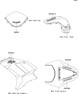 ZX600 Decals(ebony)(p7f)