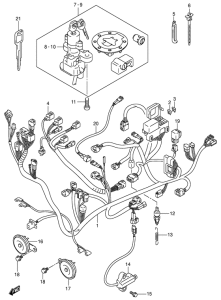 GSX1400 Жгут проводов