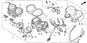 CB750F Измерительный прибор