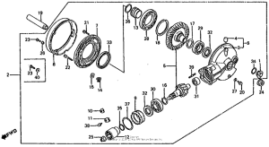 VF750S Редуктор