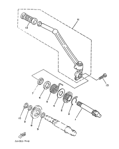 TZR80 Стартер