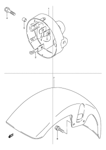 PV50 Фара головного света
