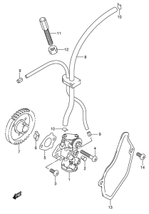 JR80 Маслонасос