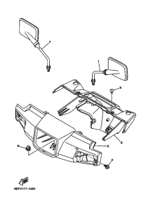 SH50 SH50N Cowling comp
