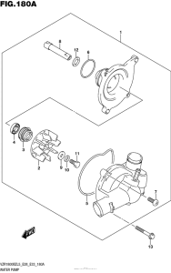 VZR1800BZ Водяной насос