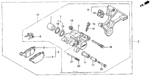  Задний суппорт