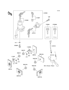 KL650 Выключатель зажигания