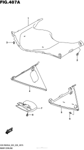 GSX-R600 Inner Cowling