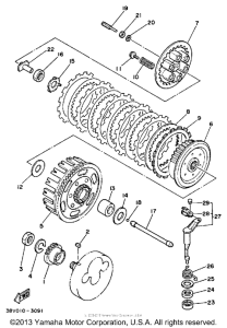 TY350N Сцепление