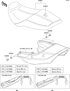 ZR1200 Seat(b1p / b2p)