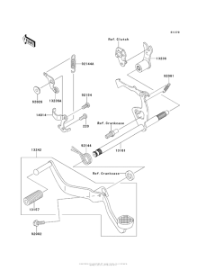 AN112 Механизм переключения передач